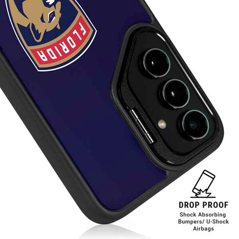 NHL Florida Panthers Alternate Jersey Galaxy S26 Plus Kickstand Case