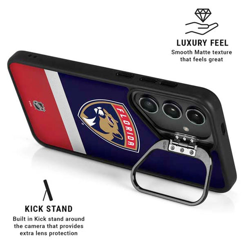 NHL Florida Panthers Alternate Jersey Galaxy S26 Ultra Kickstand Case