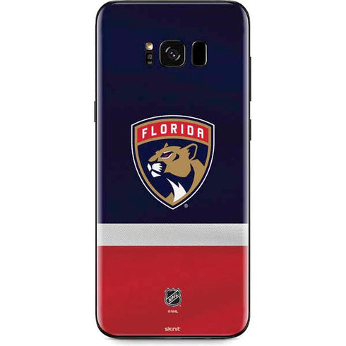 NHL Florida Panthers Alternate Jersey Galaxy S8 Skin