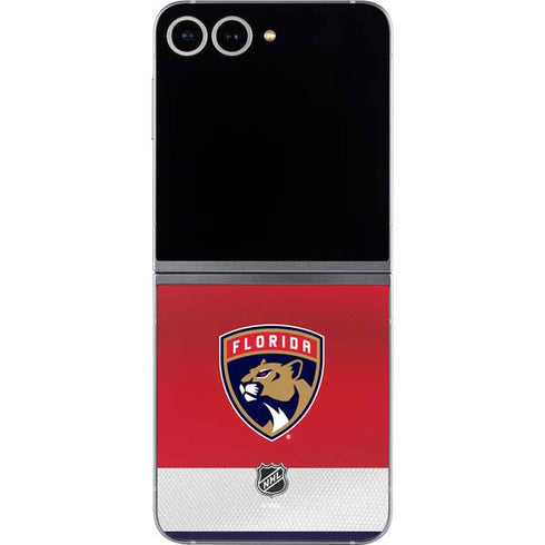 NHL Florida Panthers Alternate Jersey Galaxy Z Flip6 Skin