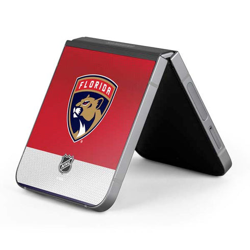 NHL Florida Panthers Alternate Jersey Galaxy Z Flip6 Skin