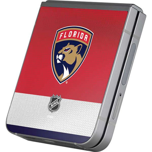 NHL Florida Panthers Alternate Jersey Galaxy Z Flip6 Skin
