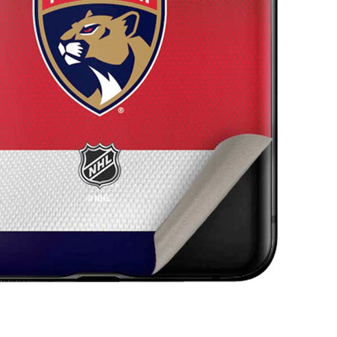 NHL Florida Panthers Alternate Jersey Galaxy Z Flip Skin