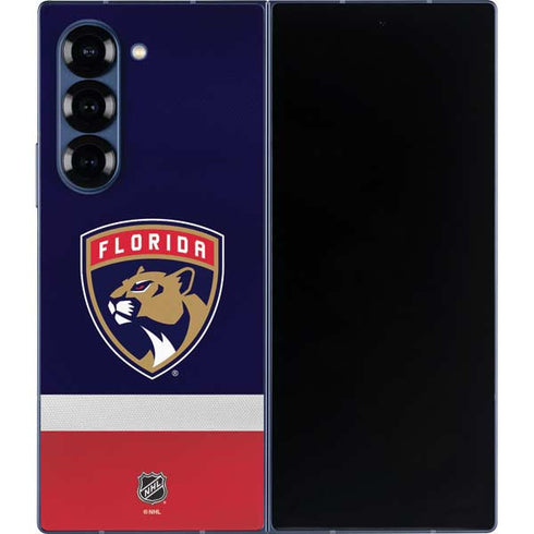 NHL Florida Panthers Alternate Jersey Galaxy Z Fold6 Skin