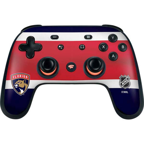 NHL Florida Panthers Alternate Jersey Google Stadia Controller Skin