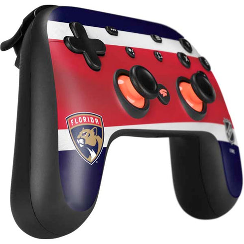 NHL Florida Panthers Alternate Jersey Google Stadia Controller Skin
