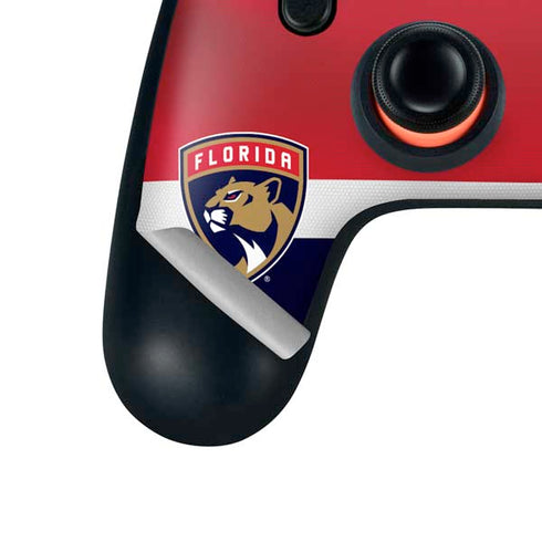 NHL Florida Panthers Alternate Jersey Google Stadia Controller Skin