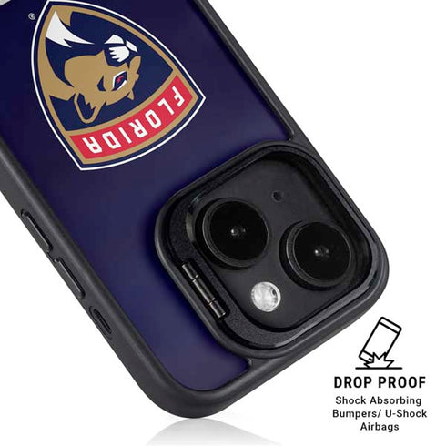NHL Florida Panthers Alternate Jersey iPhone 15 Plus Kickstand Case