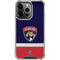 NHL Florida Panthers Alternate Jersey iPhone 16 Pro Clear Case