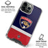 NHL Florida Panthers Alternate Jersey iPhone 16 Pro Clear Case