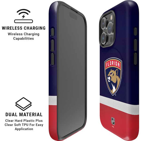 NHL Florida Panthers Alternate Jersey iPhone 16 Pro Magsafe Impact Case