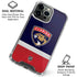 NHL Florida Panthers Alternate Jersey iPhone 16 Pro Max Clear Case