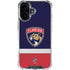 NHL Florida Panthers Alternate Jersey iPhone 17 Clear Case