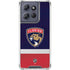 NHL Florida Panthers Alternate Jersey Moto G 5G (2025) Clear Case