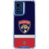 NHL Florida Panthers Alternate Jersey Moto G 5G (2024) Clear Case