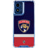 NHL Florida Panthers Alternate Jersey Moto G Play 4G (2024) Clear Case