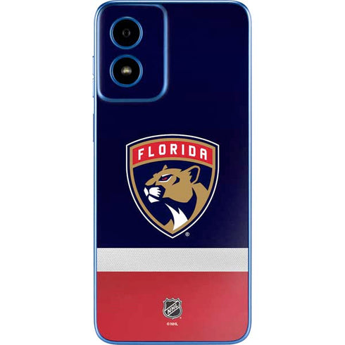 NHL Florida Panthers Alternate Jersey Moto G Play 4G (2024) Skin