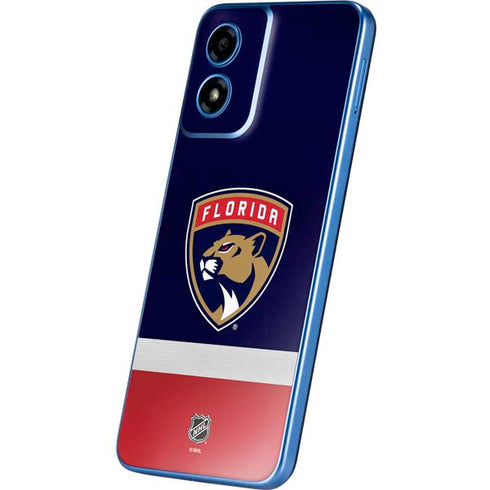 NHL Florida Panthers Alternate Jersey Moto G Play 4G (2024) Skin
