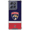 NHL Florida Panthers Alternate Jersey Moto G Play 5G (2025) Clear Case