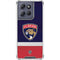 NHL Florida Panthers Alternate Jersey Moto G Power 5G (2025) Clear Case