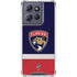 NHL Florida Panthers Alternate Jersey Moto G Power 5G (2025) Clear Case