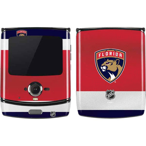 NHL Florida Panthers Alternate Jersey Motorola RAZR Skin