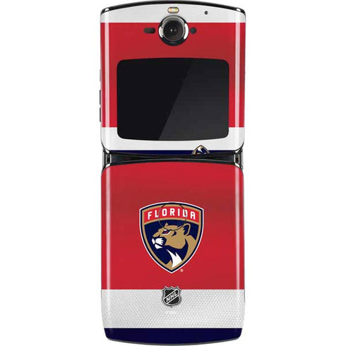 NHL Florida Panthers Alternate Jersey Motorola RAZR Skin