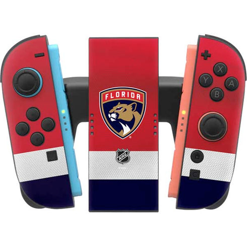 NHL Florida Panthers Alternate Jersey Nintendo Switch 2 (2025) Joy-Con Controller Skin