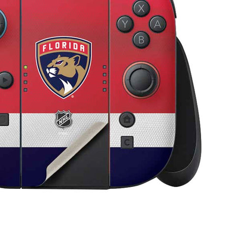 NHL Florida Panthers Alternate Jersey Nintendo Switch 2 (2025) Joy-Con Controller Skin