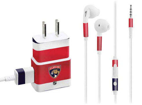 NHL Florida Panthers Alternate Jersey Phone Charger Skin