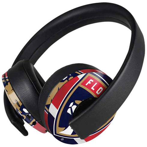 NHL Florida Panthers Alternate Jersey PlayStation 4 Gold Wireless Headset Skin