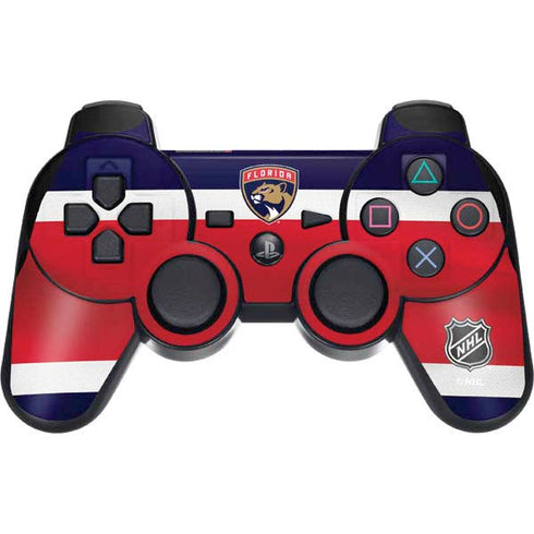 NHL Florida Panthers Alternate Jersey PS3 Dual Shock wireless controller Skin
