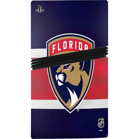 NHL Florida Panthers Alternate Jersey PS5 Pro Console Skin