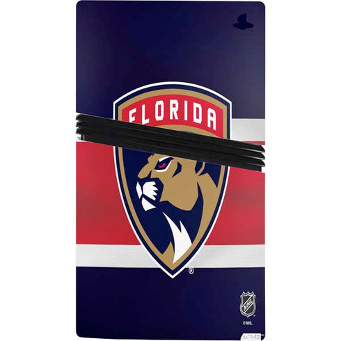 NHL Florida Panthers Alternate Jersey PS5 Pro Console Skin