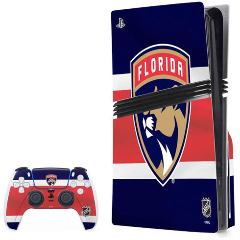 NHL Florida Panthers Alternate Jersey PS5 Pro Disk Bundle Skin