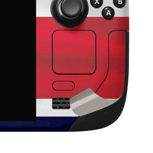 NHL Florida Panthers Alternate Jersey Steam Deck Handheld Gaming Computer OLED Skin