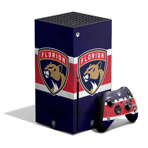 NHL Florida Panthers Alternate Jersey Xbox Series X Skins