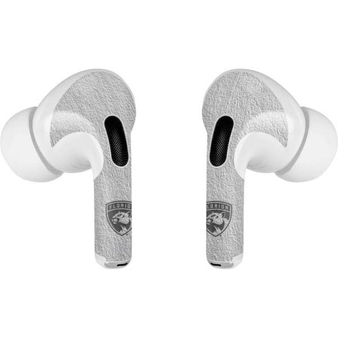NHL Florida Panthers Black Text AirPods Pro 2nd Gen Skin