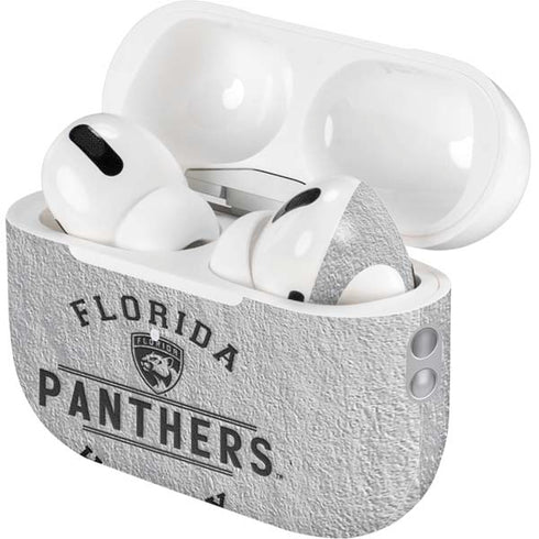 NHL Florida Panthers Black Text AirPods Pro 2nd Gen Skin