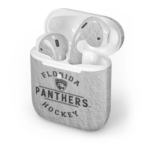 NHL Florida Panthers Black Text Apple AirPods 2 Skin