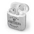 NHL Florida Panthers Black Text Apple AirPods 2 Skin