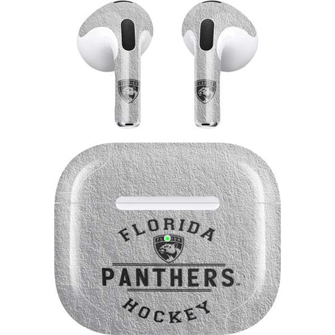 NHL Florida Panthers Black Text Apple AirPods (3rd Gen 2021) Skin