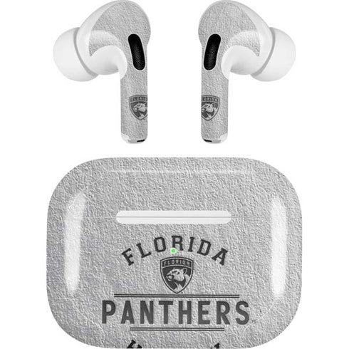 NHL Florida Panthers Black Text Apple AirPods Pro Skin