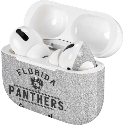 NHL Florida Panthers Black Text Apple AirPods Pro Skin