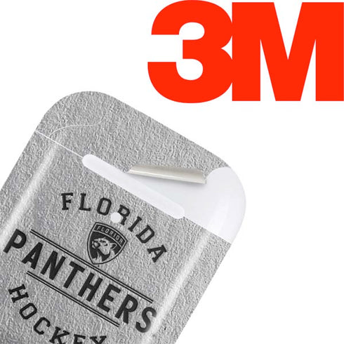 NHL Florida Panthers Black Text Apple AirPods Skin