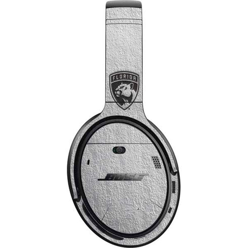 NHL Florida Panthers Black Text Bose QuietComfort 35 Headphones Skin