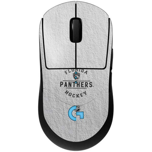 NHL Florida Panthers Black Text G Pro Wireless Gaming Mouse Skin