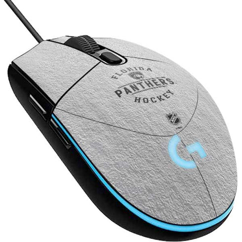 NHL Florida Panthers Black Text G203 Prodigy RGB Wired Gaming Mouse Skin