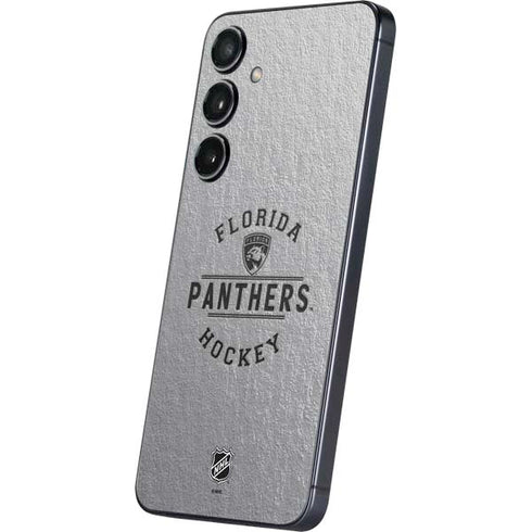 NHL Florida Panthers Black Text Galaxy A16 5G Skin