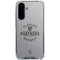 NHL Florida Panthers Black Text Galaxy A36 5G Clear Case